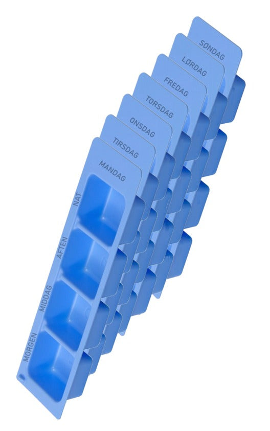 Nr.: 7/01 - 7 æsker med ugedage. uden holder.