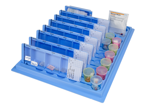 Nr.: 51 - Medicinbakke Stor til æsker og medicinbægre